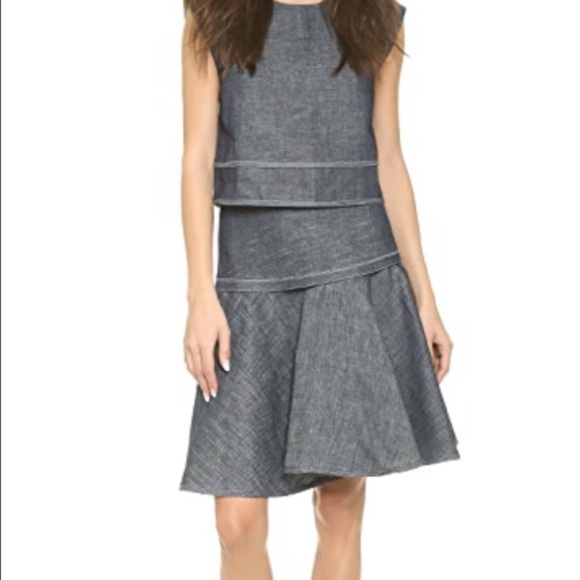 Rag & Bone Indigo blue Elsa Skirt NWT